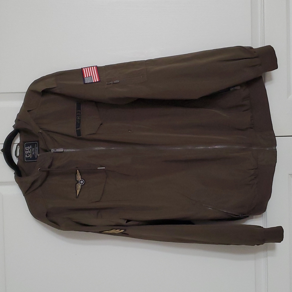 CSG Men's Utility Hooded Jacket